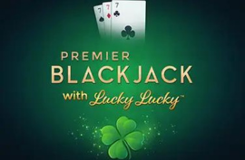 Premier blackjack with lucky lucky
